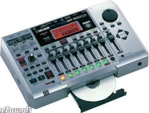 Boss BR-900CD 8-Track Recorder with CDR and Effects