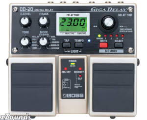 Boss DD-20 Giga Delay Twin Effects Pedal