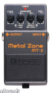 Boss MT-2 Metal Zone Distortion Pedal