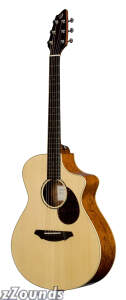 Breedlove C250SB Passport Plus Series Acoustic Electric Guitar with Gig Bag