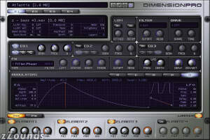 Cakewalk Dimension Pro Software Synth (Macintosh and Windows)