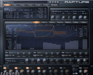 Cakewalk Rapture Virtual Synthesizer (Macintosh and Windows)