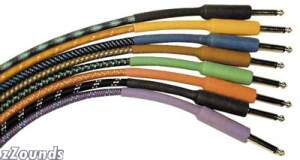 CBI Braided Instrument Cable (Vintage Tweed)