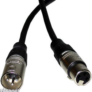 CBI LowZ Microphone Cable with Neutrik Connectors