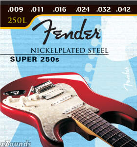 Fender Super 250s Electric Guitar Strings