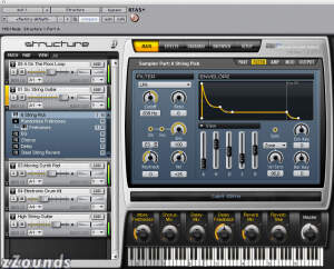 Digidesign Structure Sampler RTAS Instrument Plug-In