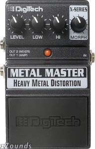 Digitech Metal Master X-series Heavy Metal Distortion Pedal