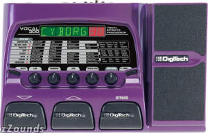 DGTVOC300 DigiTech Vocal 300 Vocal Effects Processor Pedalboard
