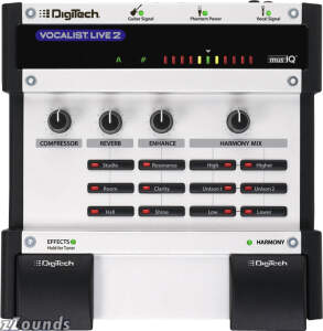 DigiTech Vocalist Live 2 Vocal Harmony Processor DGTVOCALISTLIVE2 DigiTech Vocalist Live 2 Vocal Harmony Processor