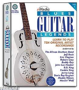 eMedia Blues Guitar Legends Educational Software (Macintosh and Windows)