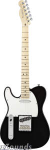 Fender American Standard Left-Handed Telecaster Electric Guitar (Maple, with Case)