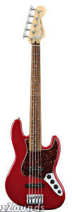Fender Deluxe Active Jazz V 5 String Electric Bass with Gig Bag