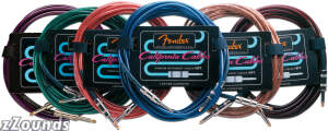 Fender California Instrument Cable (Lake Placid Blue)