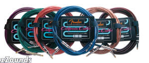 Fender California Instrument Cable (Candy Apple Red)