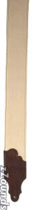 Franklin 3-inch Leather Guitar Strap