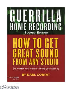 Click to buy Hal Leonard Guerrilla Home Recording Book