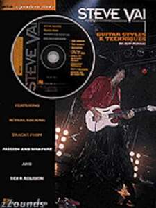 Steve Vai Guitar Styles and Techniques Book and CD