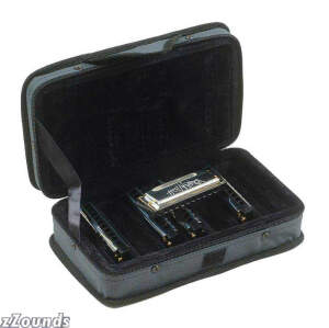 Hohner Case Of Metal Harmonicas