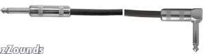 Hosa GTR218RT Instrument Cable with Right Angle Plug