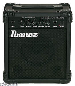 Ibanez IBZ10B Bass Combo Amplifier (10 Watts, 1x6 in.)