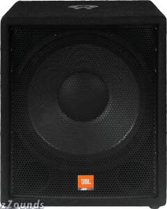 JBL JRX118S Passive PA Subwoofer 350 Watts 1x18 in