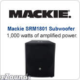 Mackie SRM1801 Powered Subwoofer 1000 Watts 1x18 in
