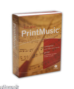 MakeMusic Finale Print Music Notation Software (Mac and Windows)