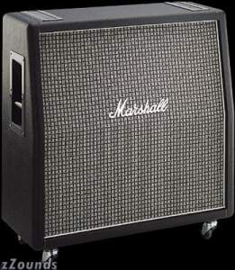 Marshall 1960AX Classic Angled Guitar Speaker Cabinet 100 Watts 4x12 in