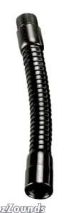 On-Stage 6-inch Gooseneck for Microphone (Black)