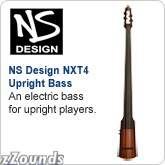 NS Design NXT4 Upright Electric Double Bass with Gig Bag
