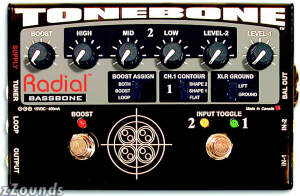 Radial Tonebone Bassbone Balanced XLR DI Pedal