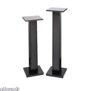 RaXXess Economy Speaker Stands (42 in. Tall, Black Oak)