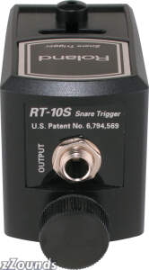 Roland RT-10S Dual Zone Acoustic Snare Drum Trigger