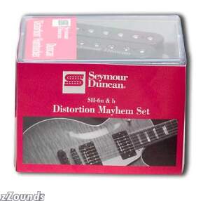 Seymour Duncan Distortion Mayhem Humbucker Pickup Set SH6N and SH6B