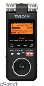 Tascam DR07 Portable Digital Recorder TASDR07 Tascam DR07 Portable Digital Recorder