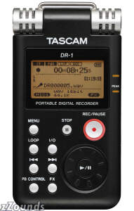 Tascam DR 1 Portable Digital Recorder TASDR1 Tascam DR 1 Portable Digital Recorder