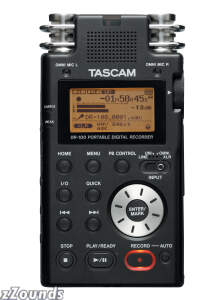 Tascam DR 100 Portable Digital Recorder TASDR100 Tascam DR 100 Portable Digital Recorder