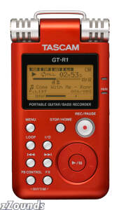 Tascam GT R1 Portable Stereo Guitar/Bass Recorder TASGTR1 Tascam GT R1 Portable Stereo Guitar/Bass Recorder