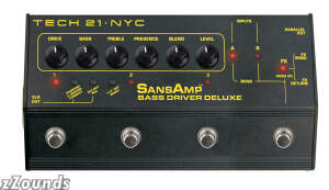 Tech21 SansAmp Bass Driver Deluxe DI Pedal