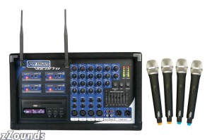VocoPro PA MAN 4 Channel Wireless PA MixerMics