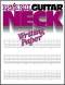 Ernie Ball Guitar Neck Writing Paper Book