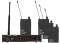 Galaxy Audio AS9004 Fixed Frequency In Ear Wireless Monitor Band Pack System