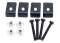Raxxess Clamp Kit For Speaker Grills (set Of 4)