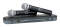 Shure PG288PG58 Dual Vocal Wireless System