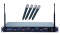 VocoPro UHF5800 4 Channel Handheld Wireless Microphone System