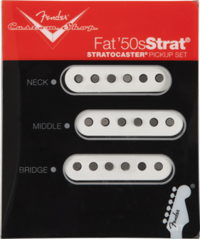 Fender Fender Fat 50's Strat Pickups (Set Of 3)