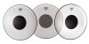 Remo Controlled Sound Drumhead, Coated with Black Dot (13 Inch)