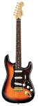 Fender Deluxe Players Stratocaster Electric Guitar, Rosewood - 3-Color Sunburst