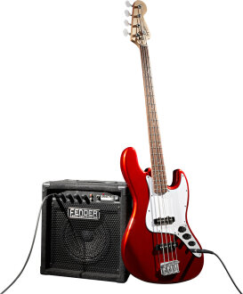Squier Affinity Jazz Bass Package