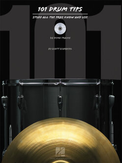 101 Drum Tips Book and CD Package